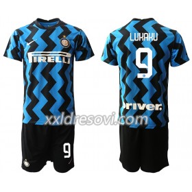 Inter Milan Romelu Lukaku 9 Domaći Dječji Komplet Dresovi za Nogomet 2020-2021 (+ kratke hlače)